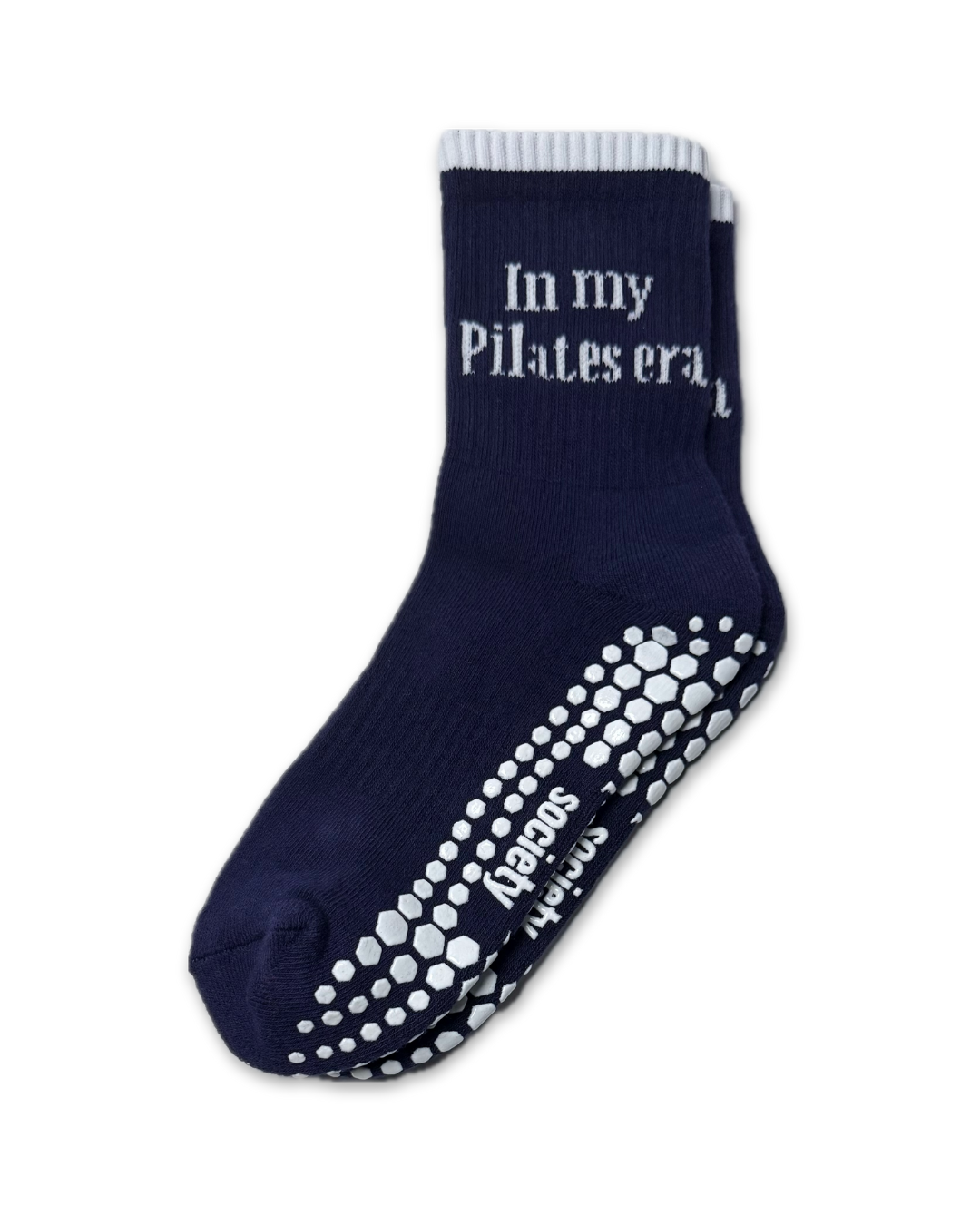In My Pilates Era Crew Grip Sock