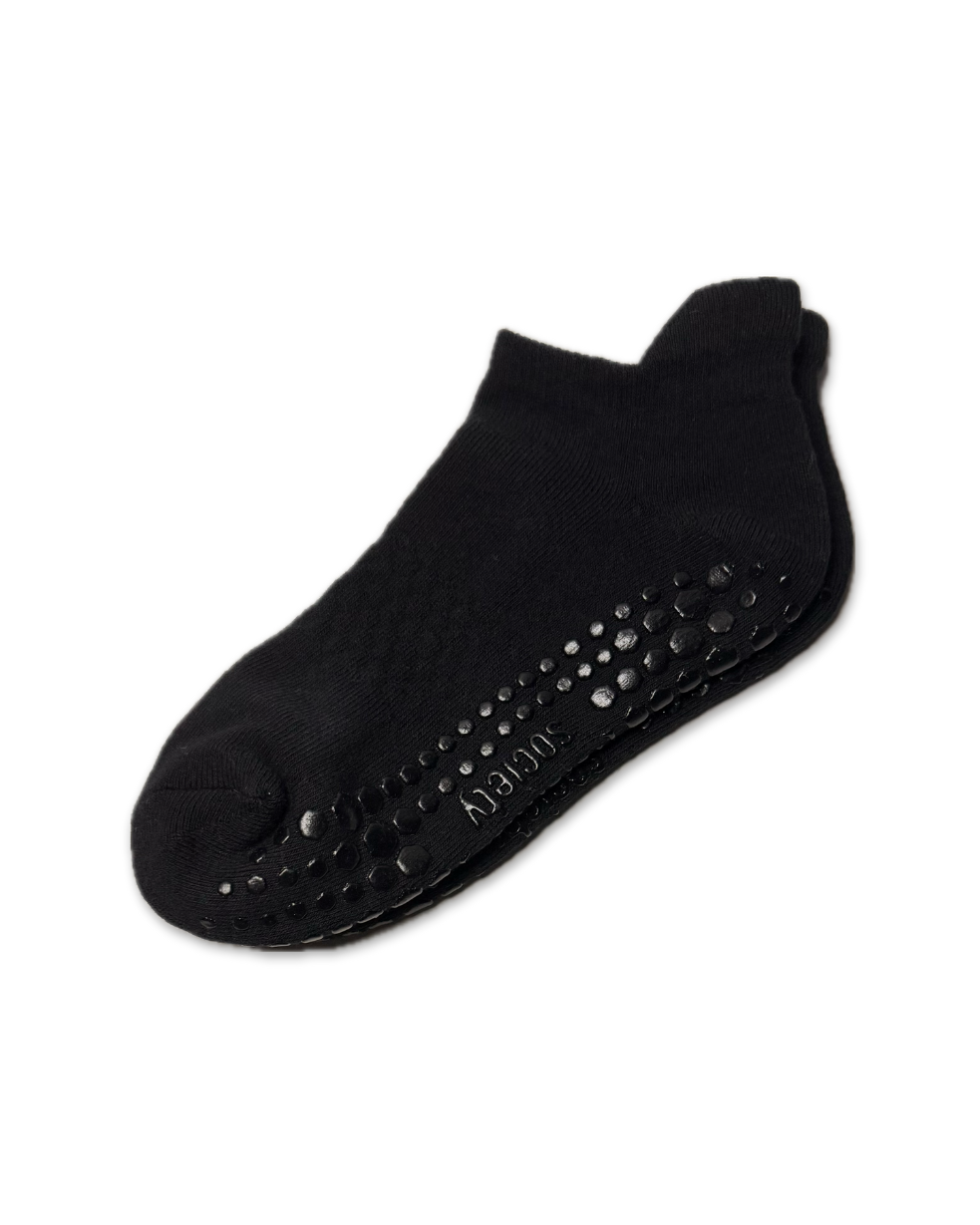 Ankle Grip Sock - Black