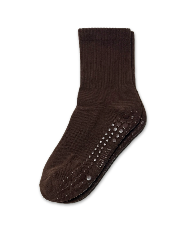 Crew Grip Sock - Coffee