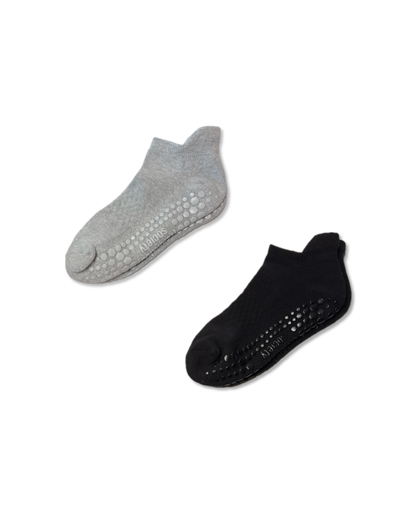 Ankle Grip Set - Onyx & Ash Gray