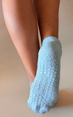 Ankle Grip Socks - Gray