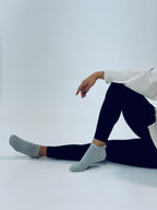 Ankle Grip Socks - Gray